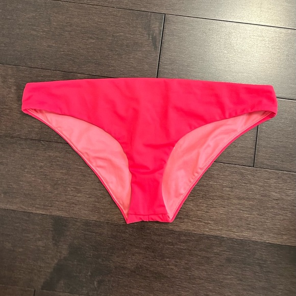 PINK Victoria’s Secret Neon and Black Racerback Bikini - Picture 2 of 2